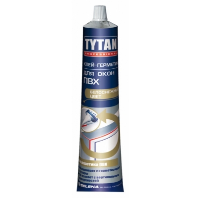 Клей-герметик Tytan Professional для окон ПВХ, 180 гр купить в СОМ