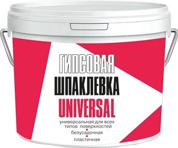 Шпаклевка гипсовая Gifas Universal, финишная, 5 кг купить в СОМ
