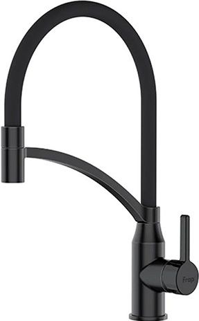 Смеситель для мойки Frap F4552-6, черный купить в СОМ