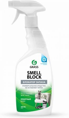 Средство Smell Block блокиратор гнилостного, табачного, запаха гари и животных 600мл купить в СОМ