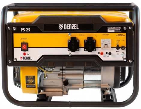Генератор бензиновый Denzel PS-25, 2500Вт купить в СОМ
