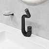 Смеситель для раковины Iddis Twist TWIBLBTi01, латунь, черный матовый купить в СОМ