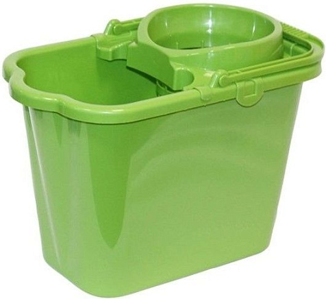 Ведро 9.5 л прямоугольное с отжимом М2421 купить в СОМ