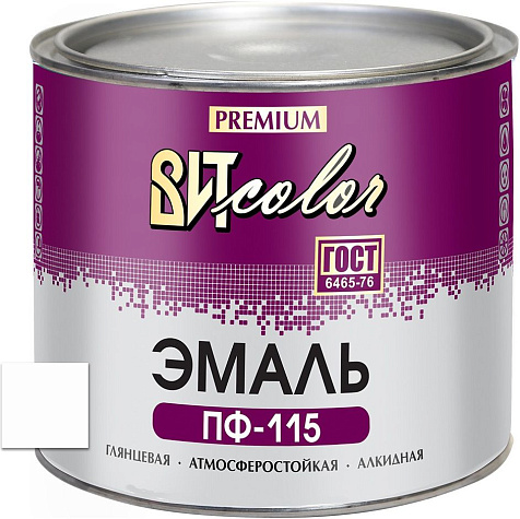 Эмаль ПФ-115 ВИТ color, белая, 1.8кг купить в СОМ