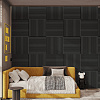 Панель МДФ Акустическая Comfort De Luxe Black Lead 600х600х9 мм купить в СОМ