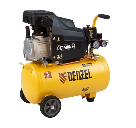 Компрессор масляный Denzel DK1500/24 Х-PRO купить в СОМ