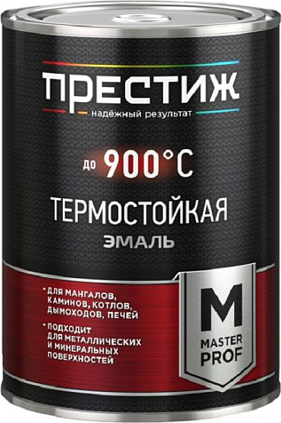 Эмаль термостойкая Престиж, белая, 0.4 кг купить в СОМ