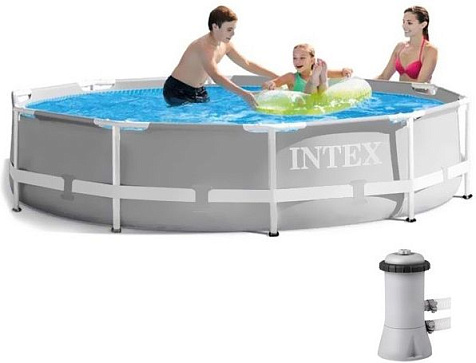 Бассейн каркасный Intex 26712NP 366х76см Prism Frame Set фильтр-насос купить в СОМ