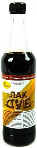 Лак ХВ-784, дуб, 0.5 л купить в СОМ