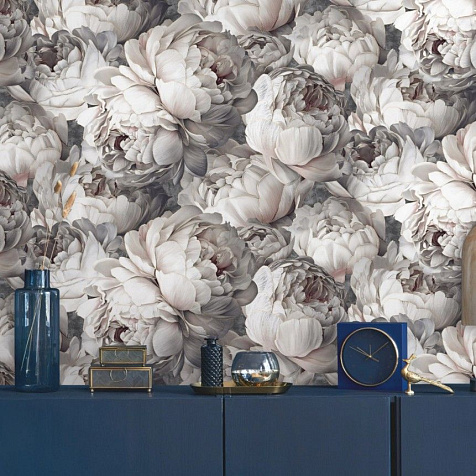 Обои виниловые на флизелиновой основе 585339 Victoria Stenova Peony, 1.06 х 10 м . купить в СОМ
