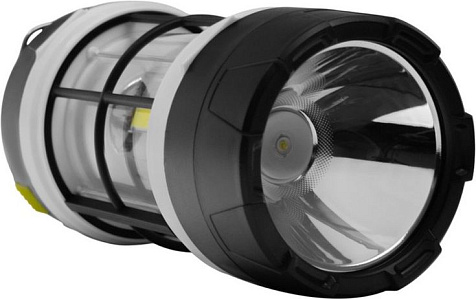 Фонарь кемпинговый Ultraflash  LED38102 акк.18650 3.7V LED+3COB, 5реж, Micro-USB, черн/бел купить в СОМ