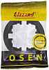 Рамка для розеток и выключателей LEZARD OSEN Осень 1м. горизонтальная, круглая, черный бархат купить в СОМ