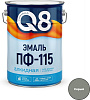 Эмаль ПФ-115 Formula Q8, серая, 10 кг купить в СОМ