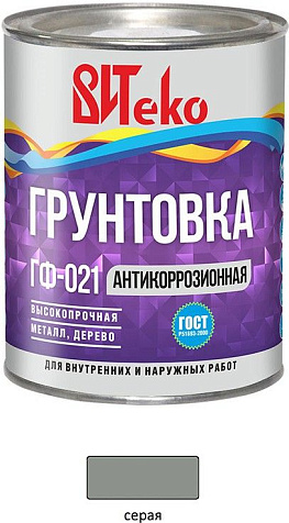 Грунтовка ГФ-021 Царицынские краски, серая, 1.8 кг купить в СОМ