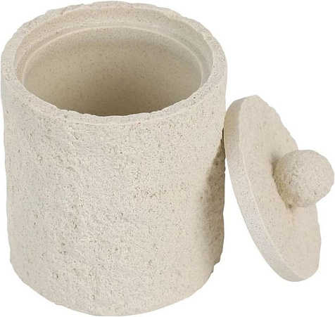 Контейнер для ватных палочек Fora Travertine FOR-TVN050 купить в СОМ