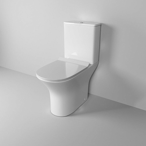 Унитаз-компакт Grossman Classic GR-4465SQ, торнадо, безободковый, сиденье микролифт купить в СОМ