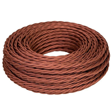Провод витой 2х2,5 коричневый МезонинЪ купить в СОМ