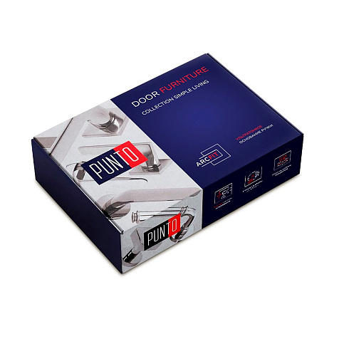 Ручка раздельная K.ARC.Q52.PLUTON SN-3 матовый никель купить в СОМ