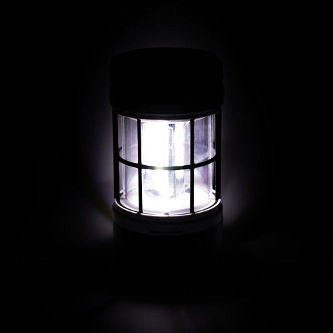 Фонарь кемпинговый Ultraflash  LED38102 акк.18650 3.7V LED+3COB, 5реж, Micro-USB, черн/бел купить в СОМ