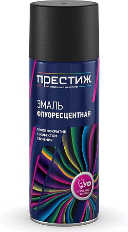 Эмаль аэрозоль флуоресцентная Престиж, зеленая, 520 мл купить в СОМ