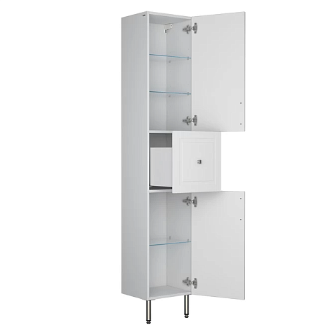 Пенал напольный Iddis Oxford OXF36W0i97, белый, 36 см купить в СОМ