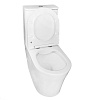 Унитаз-компакт Azario Anteo Round AZ-1219A, безободковый, сиденье микролифт купить в СОМ