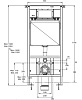 Инсталляция Azario AZ-8010-1000, унитаз AZ-3105C, торнадо, сиденье микролифт, без кнопки купить в СОМ