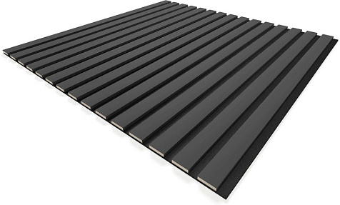 Панель МДФ Акустическая Comfort De Luxe Black Lead 600х600х9 мм купить в СОМ