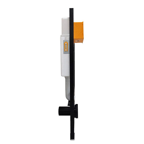 Инсталляция Loranto Prestige 4551, унитаз Azario Teramo AZ-0053 SP, сиденье микролифт, без кнопки купить в СОМ