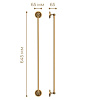 Полотенцедержатель Fora Real FOR-RE008, 60 см купить в СОМ