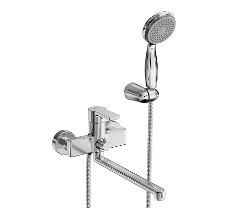 Смеситель для ванны Lemark Aura LM0651CH, хром купить в СОМ
