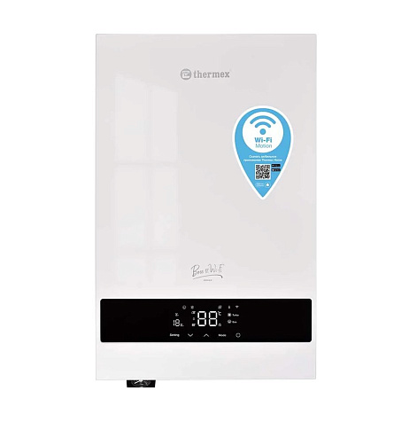 Котел электрический настенный Thermex Boss 12 Wi-Fi, белый купить в СОМ