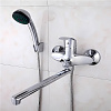 Смеситель для ванны Frap 22063, латунь, хром купить в СОМ