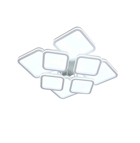 Светильник  LINVEL MS 1212/8 Аланис 328W Белый 3000-6500К AC220-230V 17056Lm 650х650х140 димм с ПДУ купить в СОМ