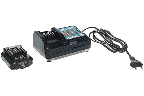 Гайковерт ударный MAKITA TD 110 DWAE, Li-ion, 10.8 В, 2.0 А/ч, квадрат 1/4" купить в СОМ