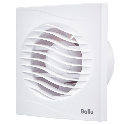 Вентилятор Ballu BAF-AR 100 V вытяжной, мембранный обратный калапан купить в СОМ
