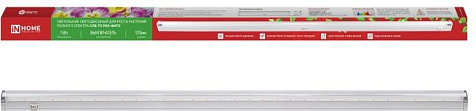 Светильник линейный светодиодный InHome для растений 15W, 22.5мкм/с полн.сп/роз 578x20 выкл купить в СОМ