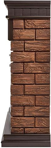 Портал Bricks Wood Classic камень темный, шпон венге купить в СОМ