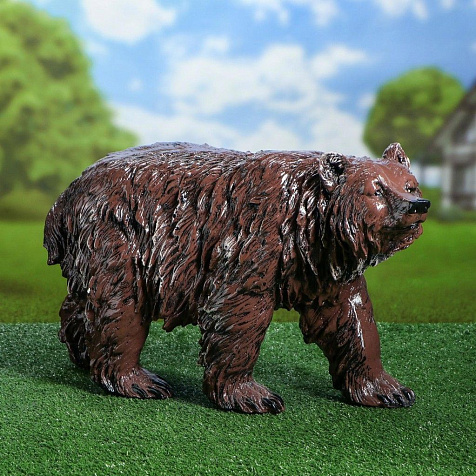 Фигура садовая Медведь бурый купить в СОМ