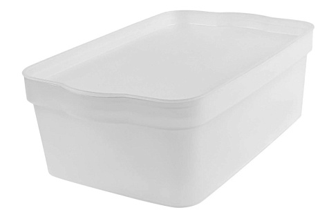 Ящик для хранения Keeplex Trendy 6л матовый кристалл купить в СОМ