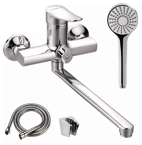 Смеситель для ванны Dorff Ultra D5095000, латнуь, хром купить в СОМ