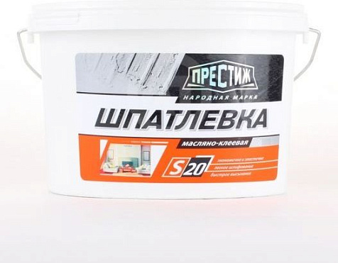 Шпатлевка масляно-клеевая Престиж, 5 кг купить в СОМ