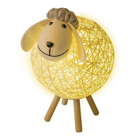 Светильник настольный светодиодный JazzWay LAMB-USB Овечка 3 Вт 3200 К купить в СОМ