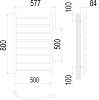 Полотенцесушитель Terminus Классик П8, 500 х800 мм купить в СОМ